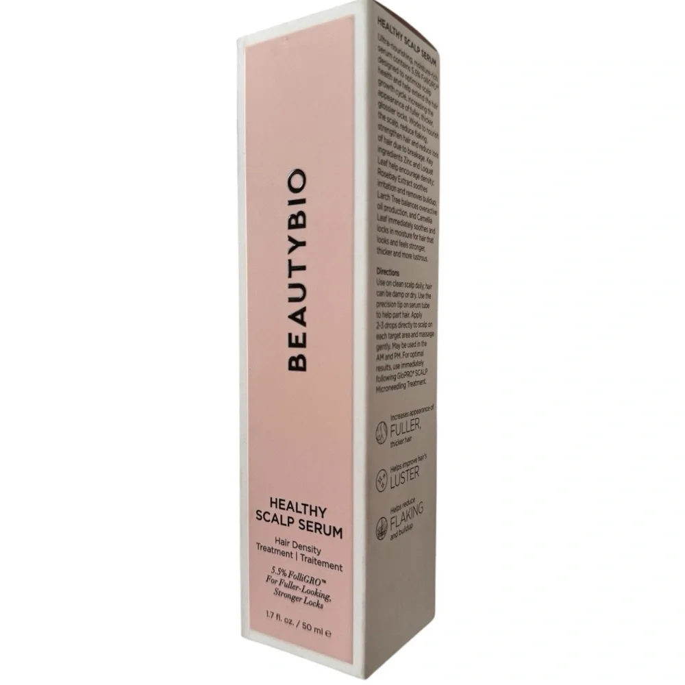 BeautyBio Healthy Scalp Serum 1.7oz Hair Density Treatment Sealed In Box